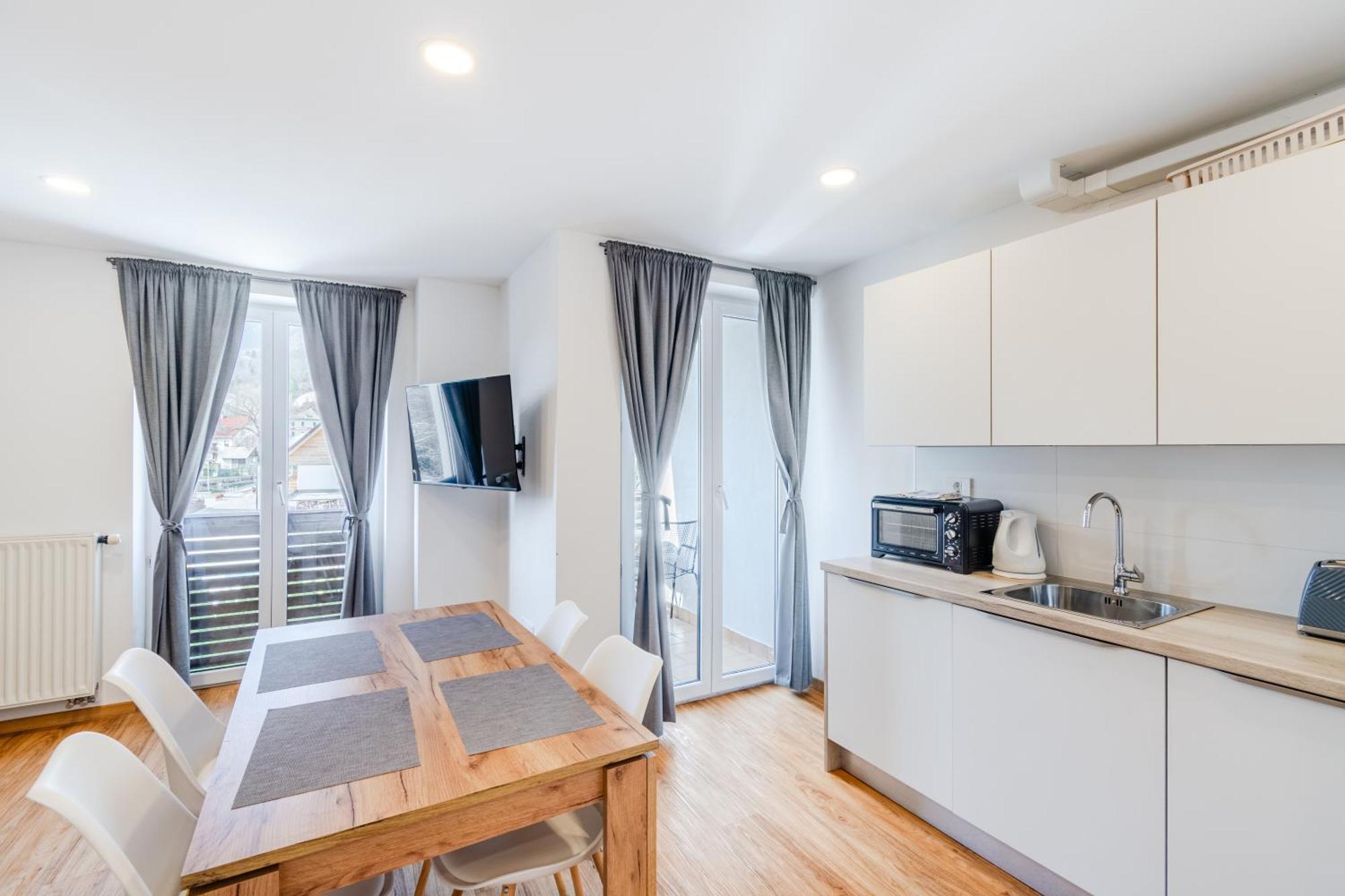 Apartments Skok With Rafting And Free Parking Bovec Værelse billede