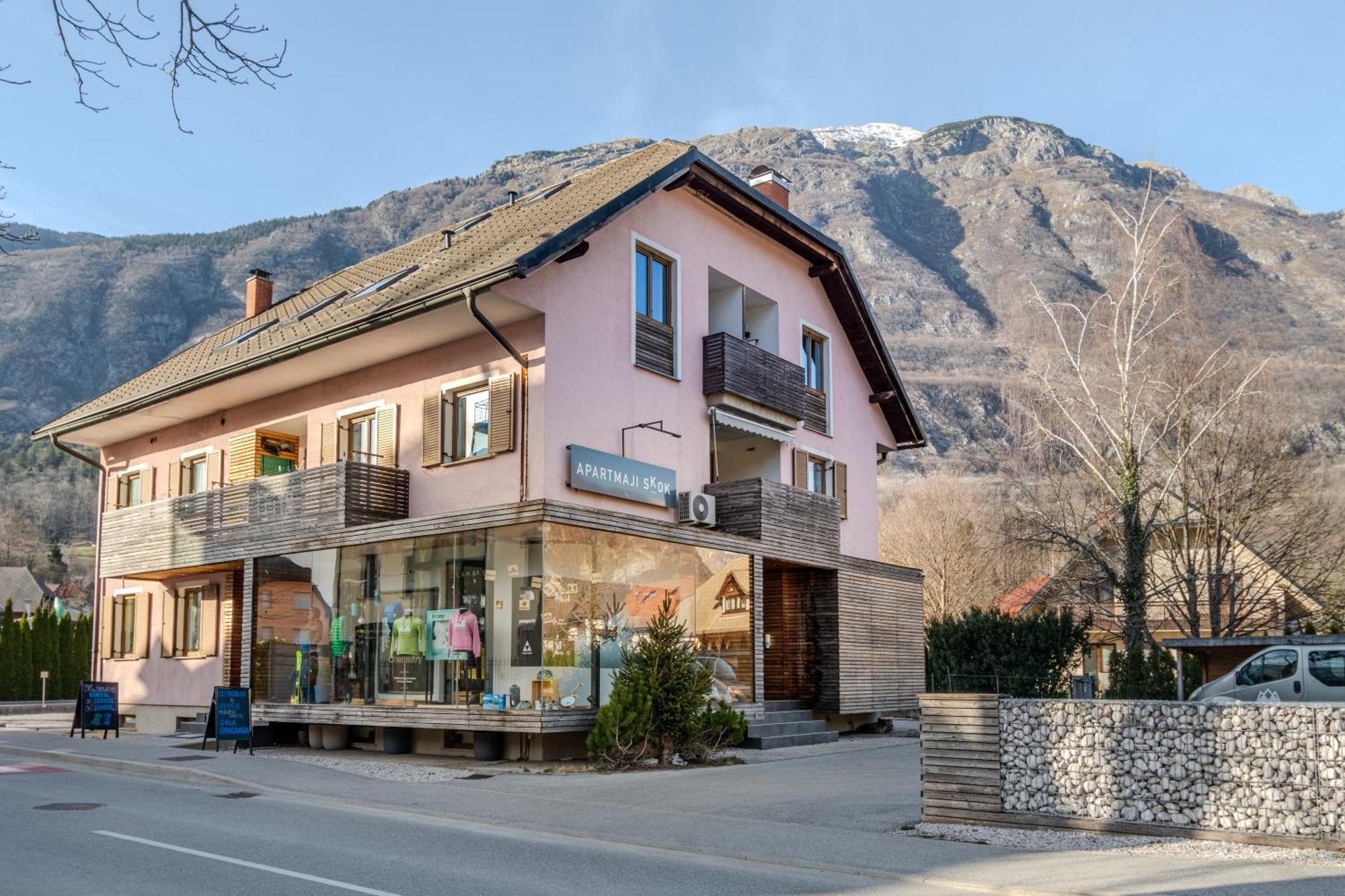 Apartments Skok With Rafting And Free Parking Bovec Eksteriør billede