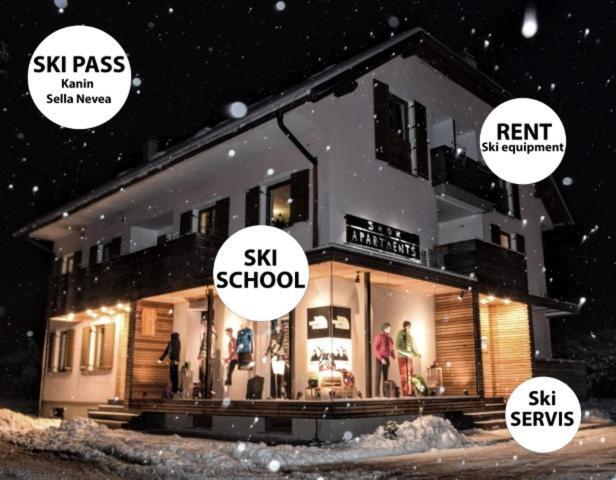 Apartments Skok With Rafting And Free Parking Bovec Eksteriør billede
